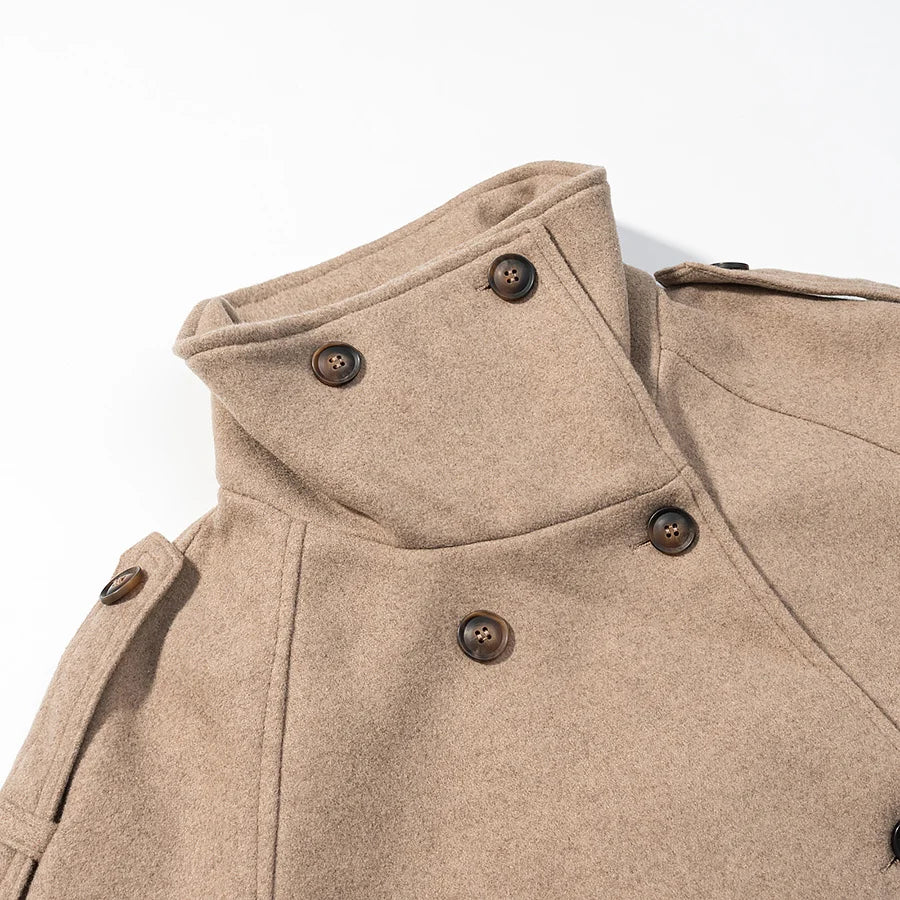 Georgia -  Wool Trench Coat