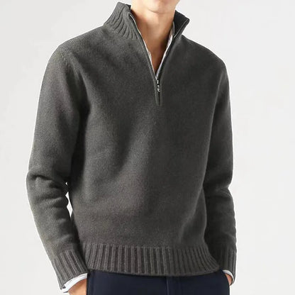 Alverique - Wool Quarter Zip