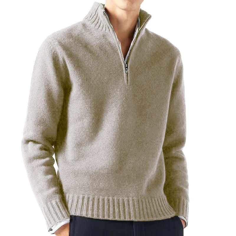 Alverique - Wool Quarter Zip