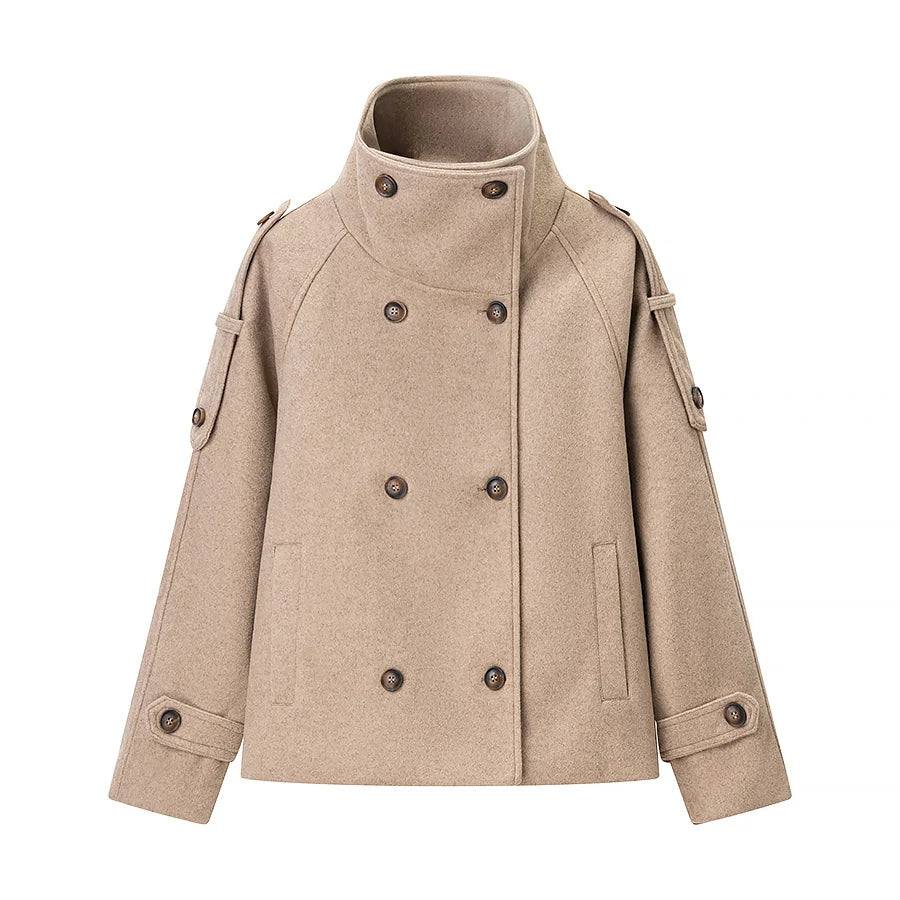 Georgia -  Wool Trench Coat