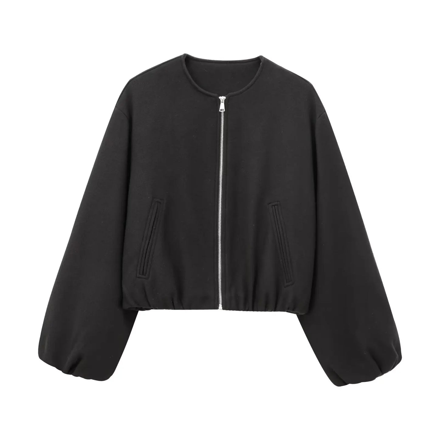 Ardenique - Cropped Bomber Jacket