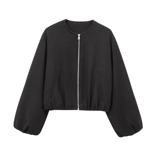 Ardenique - Cropped Bomber Jacket