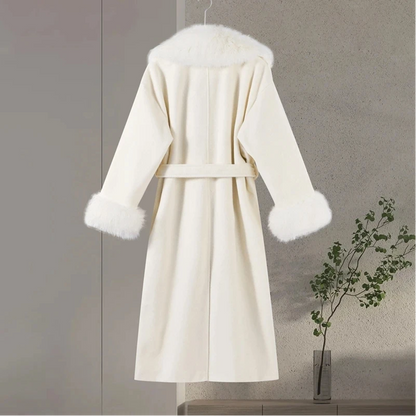 Lynsrea - Fur Wool Jacket